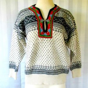 Vintage 1994 Dale of Norway Setesdal wool sweater